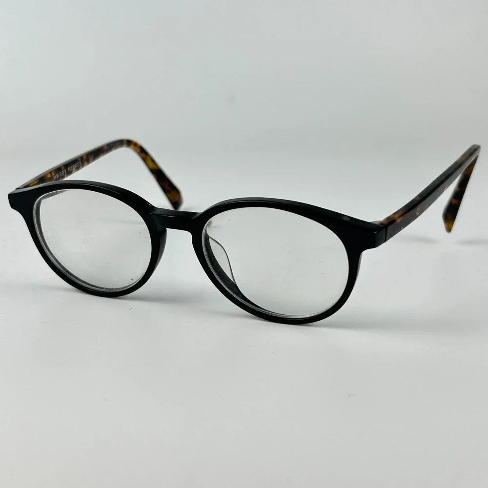 Warby‎ Parker Watts 8101 Unisex Eyeglasses Frame Black Full Rim 49-18-145 mm